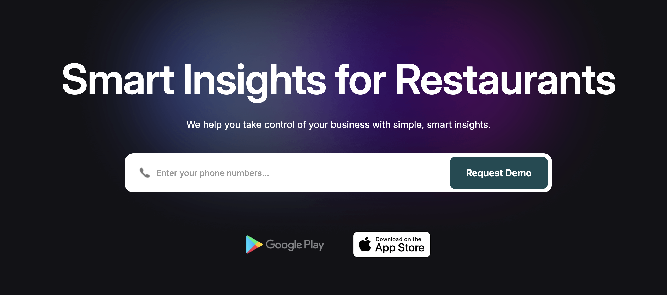 BizzDeck SaaS platform architecture for restaurant online sales
