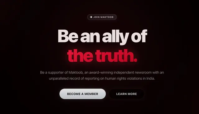 Maktoob Membership portal · live screenshot